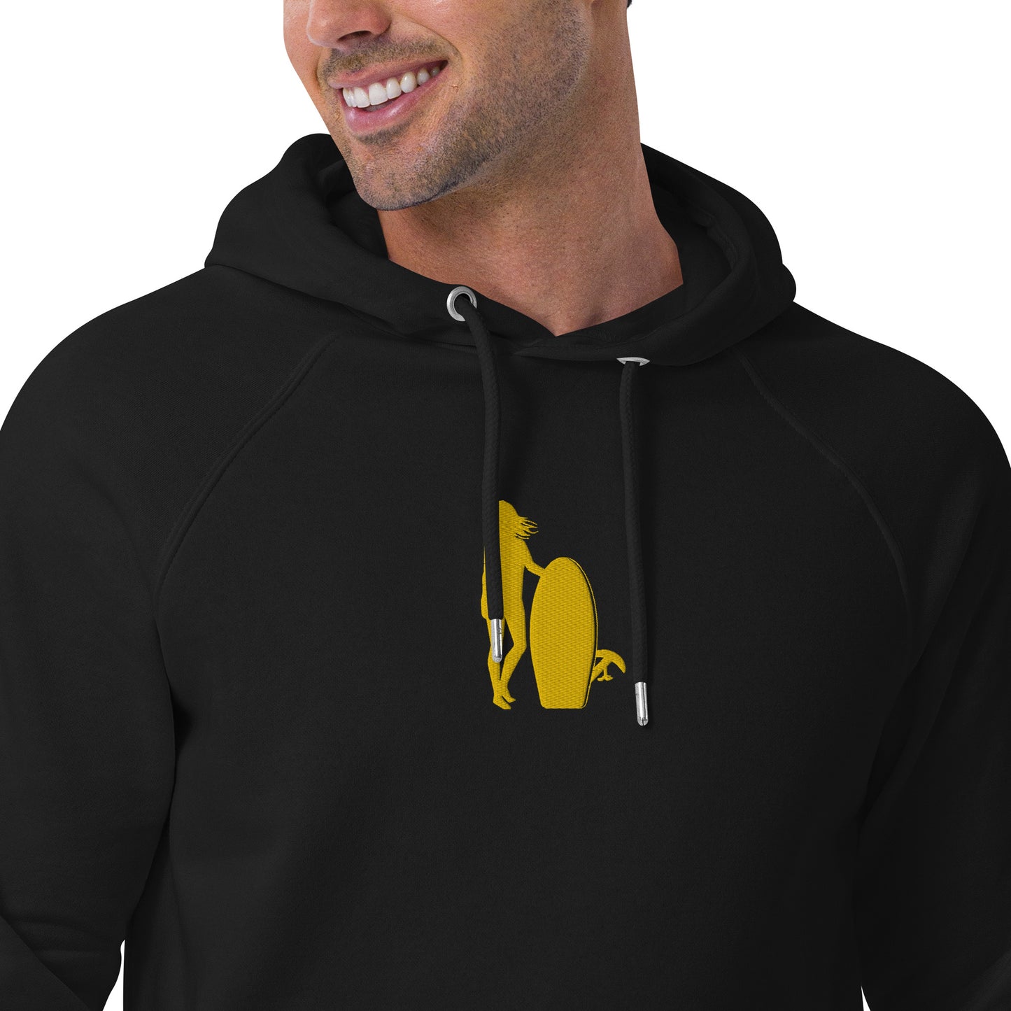 Unisex eco raglan hoodie